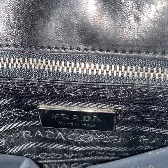 Prada Nappa Buckle Shoulder Bag - Picture 6 of 11